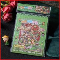 ราคา หนังสือสติกเกอร์แนวนอน ADDOM 8 ฉาก 15 แผ่นสติกเกอร์ฉากห้องโดยสารสไตล์ขนาดใหญ่ 6 0 Rosey Town PET สติกเกอร์หนังสือ Creative Play (52111384213)