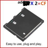 ราคา ADDOM XC to CF Adapter Dual Slot Micro SD TF to CF Memory Card Micro Storage Card Portable CF Type I Card Converter อะแดปเตอร์กล้องความเร็วสูงขยายการ์ดหน่วยความจํา (51611439301)