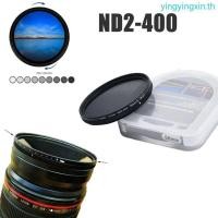 ราคา YIN ND Filter สําหรับเลนส์กล้อง DSLR ND Fader ปรับ Neutral Density Filter ND2 ND400 Variable Filter 8 ชั้น Coa (55510417354)