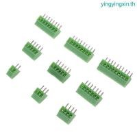 ราคา YIN 10 ชิ้น 2Pin 10Pin สกรู PCB ติดตั้ง Terminal Blocks Connector 2 54 มม Pitch (55461526440)