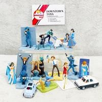 ราคา Lupin III โมเดล จอมโจร ลูแปงที่ 3 anime ฟิกเกอร์ Lupin The Third Mini Action Figure Coke ฐานฟ้า (27765435782)