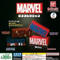 ราคา กาชาปอง โมเดล MARVEL สไปเดอร์แมน Spider Man Gashapon MARVEL Logo Collection BANDAI Capsule Toy (27763069911)