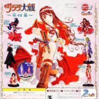 ราคา Sakura Wars โมเดล สงครามหุ่นเหล็กซากุระ Gashapon กาชาปอง Figure sakura taisen Shinguji Erica Vol 4 (27285621147)