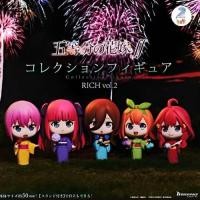 ราคา เจ้าสาวผมเป็นแฝดห้า กาชาปอง The Quintessential Quintuplets ฟิกเกอร์ Gashapon โมเดล mini Figure V 2 (28220256212)