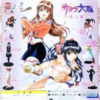 ราคา Sakura Wars โมเดล สงครามหุ่นเหล็กซากุระ Gashapon กาชาปอง Figure sakura taisen Shinguji Erica Vol 3 (43607671675)