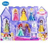 ราคา Disney Princess ดิสนีย์ เซทเจ้าหญิง โมเดล ตุ๊กตาของเล่น Magic Clip Little Kingdom Doll Set (23147208329)