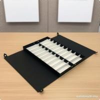 ราคา SzlztmyeeMY Optical Display Case โพลีเอสเตอร์ Divider แว่นตา Organizer กล่องเก็บแว่นตาสําหรับแว่นตากันแดดในร้าน (49211001059)