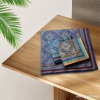 ราคา SzlztmyeeMY 3x Pocket Square Hankies 43Cmx43cm Cotton Mens ผ้าเช็ดหน้าสําหรับคุณปู่ (53860747499)