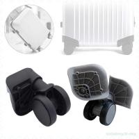 ราคา SzlztmyeeMY 2 ชิ้นกระเป๋าเดินทางล้อเปลี่ยนรถเข็นล้อทนทาน 360 องศาหมุนซ่อมเครื่องมือ Heavy Duty คู่แถวกระเป๋าเดินทางล้อ (50010922202)