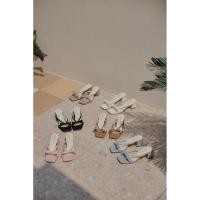 ราคา New Lot Beam Sandal รองเท้าแตะเปิดปลายเท้าเสริมส้น 1 2 นิ้ว นุ่มเท้า เดินสบาย สีพาสเทลเข้ากับทุกสีผิว (27988916740)