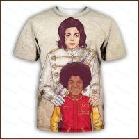 ราคา YB3 Michael Jackson 2026 แฟนของขวัญเสื้อยืดแขนสั้นเสื้อยืด 110cm 6XL BY3 (51611298242)