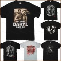 ราคา YB3 The Walking Dead Tshirt เสื้อแขนสั้น Casual Tee แฟชั่นหลวมเสื้อ Unisex Plus ขนาด BY3 (48661453605)