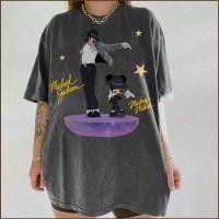 ราคา YB3 Michael Jackson Mickey เสื้อยืด Vintage Disney Music Tee King of Pop เสื้อแขนสั้น BY3 (45611450063)