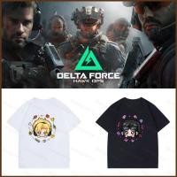 ราคา YB3 Delta Force Kai Silva Unisex Fashion Trend เสื้อยืดฤดูร้อน Anime Short Sleeve Top BY3 (40381282719)