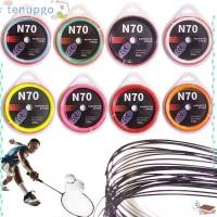 ราคา TENUPGO แบดมินตัน Racquet Wire หลากสีการฝึกอบรมไม้แบดมินตัน String ทนทาน N70 Dia 0 7 มม อุปกรณ์กีฬา Racquet Stringing (46412720932)
