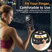 ราคา TENUPGO Grip Strength Tester Hand Grip USB Digital Hand Dynamometer หน้าจอ LCD 265Lbs 120Kg Grip Strength Meter สําหรับ Power Training Sport (48911769241)