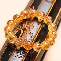 ราคา หินธรรมชาติ 100 ซิทริน Citrine อัญมณีแห่งความมั่งคั่งและสติปัญญา ซิทรินเกรด5A กำไลหิน หินซิทริน (57112357649)