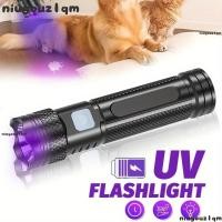 ราคา NIUYONI ไฟฉายขนาดเล็ก ไฟฉาย UV แบบชาร์จไฟขนาดเล็ก USB C 365nm แบบพกพามือถือไฟฉายอัลตราไวโอเลตแสงป้องกันการปลอมแปลงระบุ (40581892974)