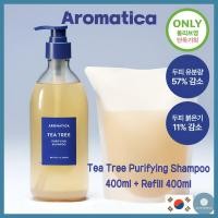 ราคา Aromatica Tea Tree Purifying Shampoo 400ml รีฟิล 400ml แผนคู่ Olive Young Pick (57605627138)