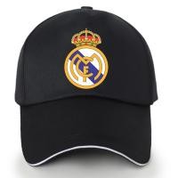 ราคา Haoyuan Real Madrid ฟุตบอลเบสบอลหมวกผู้ชายสบายหมวกกีฬาปรับ Breathable Sun หมวก Peaked หมวก (56008732800)
