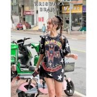 ราคา ว่างกระโปรง เสื้อยืดผ้าฟอกลายดาว อก 44 ยาว 32 กระโปรงผ้าฉลุเอวย่นดำ เอว 24 30 สพ 38 ยาว 14 (43353775653)
