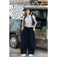 ราคา เซต 3 ชิ้น เสื้อแขนตุ๊กตา กางเกงขายาวดำ เข็มขัดขาว ป้ายร้าน M L XL รายละเอียดเพิ่มเติมนะคะ (43173412281)