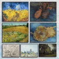 ราคา Vincent Van Gogh s Wheatfield with Crows ภาพวาดผ้าใบคุณภาพสำหรับตกแต่งผนังบ้านและโปสเตอร์ศิลปะ (41171797539)