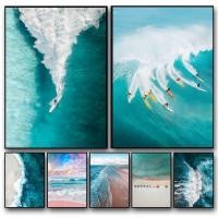 ราคา วิวชายหาดโปสเตอร์ไม่มีกรอบผ้าใบจิตรกรรมผนังศิลปะสําหรับห้องนั่งเล่นตกแต่งบ้านที่ทันสมัย (45910391539)