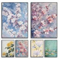 ราคา ดอกไม้ฤดูใบไม้ผลิดอกเบญจมาศสีทองดอกซากุระดอกบัวแมกโนเลีย โปสเตอร์สีพาสเทล พิมพ์แคนวาส ศิลปะติดผนัง ของขวัญตกแต่งบ้าน (28141804807)