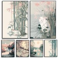 ราคา Minimalist Zen แรงบันดาลใจแมวญี่ปุ่นโปสเตอร์ไม่มีกรอบผ้าใบภาพวาด Elegant Home Wall Decor (42981913671)