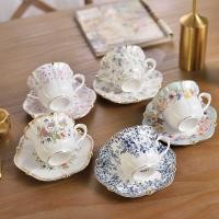 ราคา 复古英式青花杯家用下ชาชาสีแดง下金边茶ถ้วยรางวัล欧式套装ถ้วยกาแฟสีฟ้าและสีขาวสไตล์อังกฤษวินเทจสําหรับใช้ในบ้านน้ําชายามบ่ายที่สวยงามชุดเซรามิกขอบทอง 4 25 (55859454512)