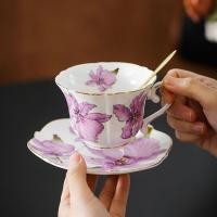 ราคา 欧式室室内销套装下茶杯高ถ้วยกาแฟ高精装饰茶具复古金骨家用ชุดถ้วยกาแฟสไตล์ยุโรปถ้วยน้ําชายามบ่ายเซรามิกชุดน้ําชาอังกฤษที่สวยหรูระดับไฮเอนด์วินเทจขอบทองบ้าน เรา (50909458368)