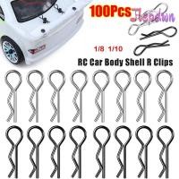 ราคา JEPDWN RC Body Clips Metal R Type R Buckles Wave Shape 1 8 1 10 Buggy Shell Pins RC Cars Parts (55010245864)