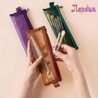ราคา เจปวอน กระเป๋าเก็บแปรงแต่งหน้า กระเป๋าแต่งหน้าอเนกประสงค์ซิปตาข่าย ที่เก็บปากกาปากกาปากกาแบบพกพาที่ใช้งานได้จริง (54211133995)