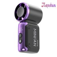 ราคา เจปวอน พัดลมมือถือขนาดเล็กพัดลมระบายความร้อนน้ําหนักเบากังหันความเร็วสูงจอแสดงผลดิจิตอลแบบพกพา ยูเอสบี ชาร์จปรับการตั้งค่าพัดลมตั้งโต๊ะสําหรับตั้งแคม (53460287343)