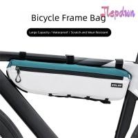 ราคา JEPDWN กระเป๋าจักรยาน Scratch Resistant ความจุขนาดใหญ่ขี่จักรยาน Top Tube Frame Bag น้ําหนักเบากันน้ําทนต่อการสึกหรอ Multi functional Bike Front Beam Bag Road Bike (53060058983)