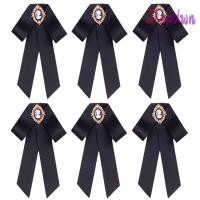 ราคา JEPDWN Memorial เข็มกลัด Bowknot สีดํา คริสตัล Rhinestone ริบบิ้นสีดํา Bowtie เข็มกลัด ผ้า Bowtie เนคไทชุดอุปกรณ์เสริมเสื้อ (46562723051)