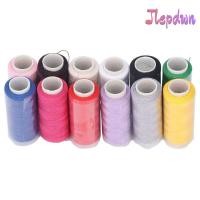 ราคา JEPDWN ด้ายเย็บผ้าโพลีเอสเตอร์ 12 ชิ้น กระสวยพลาสติก ชุดด้ายเย็บผ้าอเนกประสงค์ งานฝีมือ DIY ด้ายเย็บผ้าเย็บผ้ามือ (44961351204)