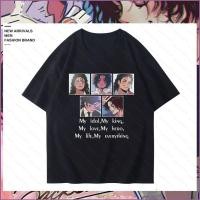 ราคา YT2 Michael Jackson 220g เสื้อยืดผ้าฝ้ายหนาพิมพ์แขนสั้น high street เสื้อยืดแฟชั่น YT2 (53761307073)