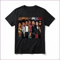 ราคา YT2 Michael Jackson เสื้อยืดใส่สบาย Vintage King of Pop เสื้อยืดแขนสั้น YT2 (49762523458)