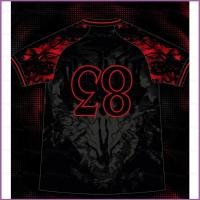 ราคา YT2 Stranger Things 5 jersey streetwear เสื้อยืดแขนสั้น top tee YT2 (48961348563)