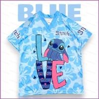 ราคา YT2 STITCH เสื้อยืดผ้าเบสบอลการ์ตูนแขนสั้น top tee jersey YT2 (43181851075)