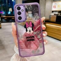 ราคา Samsung Galaxy A57 A37 A17 A07 5G Casing Cartoon Minnie Mobile Case Cute Clear Candy Silicon Case Camera Protector Cover (53757758274)
