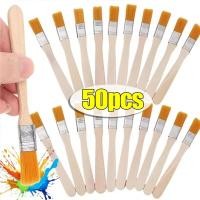 ราคา 10 30 50ชิ้น ชุดแปรงสีมูลค่าสูง ขนไนล่อนนุ่มพรีเมี่ยม ด้ามไม้ธรรมชาติ สําหรับวาดภาพ ระบายสีและฝุ่นในครัวเรือน (53061379463)