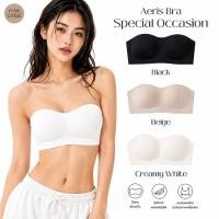 ราคา Aeris บราเกาะอกดันทรง รุ่น Special Occasion แถมสายให้ บราไร้โครง ชุดชั้นในผู้หญิง เก็บทรงอกชิด กระชับใส่สบาย กันลื่น (57462295745)