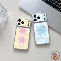 ราคา สําหรับRealme N65 N63 N61 N55 N53หมายเหตุ80 70 70T 60X 50 Q5 Q5i Q3 Q3i Q2 5G 4Gเคสโทรศัพท์PUหนังสีชมพูสีฟ้าLilyดอกไม้หมีStarน่ารักการ์ตูนเงินปลอกนุ่มกรณี (55812597842)