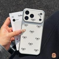 ราคา สําหรับOPPO A98 A96 A80 A60 A79 A78 A77 A76 A58 A57 A56S A54S A95 A94 A92 A9 A74 A73 A72 เคสโทรศัพท์เรียบง่ายสีดําBowknot TieสีขาวฝาครอบหนังPUหน้าต่างขนาดใหญ่ฝาครอบหนัง (51610787827)