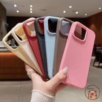ราคา สําหรับ Huawei Pura 90 Nova 15 Mate 80 Pro Max Ultra 14 Lite 70 Air Pura90 เคสโทรศัพท์ Simple ลิ้นจี่รูปแบบสีทึบธุรกิจปลอกอ่อนกรณีฝาครอบ (45559979850)