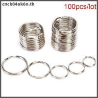 ราคา พวงกุญแจชิ้น ล็อต100 CNC พวงกุญแจแบบ DIY พวงกุญแจห่วงโลหะแบบแยกห่วง (58009219332)