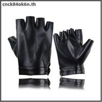 ราคา ถุงมือผู้ชายแบบไม่มีนิ้วถุงมือหนัง PU ถุงมือพังค์ ถุงมือผู้ชายสีดำครึ่งนิ้วใส่กลางแจ้งถุงมือขับรถหนัง (48862746499)